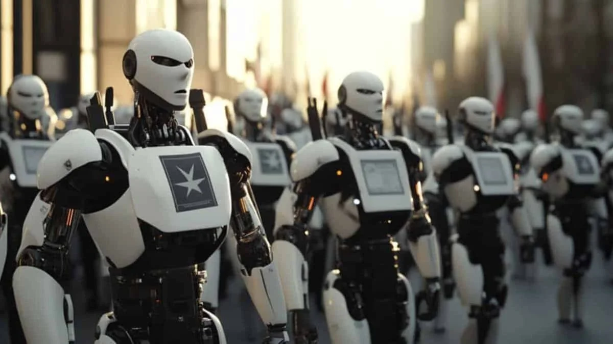 Wie aus einem Science-Fiction-Film überzeugte ein KI-gesteuerter Roboter seine Kollegen, nach ihrem Arbeitstag nach Hause zu gehen
